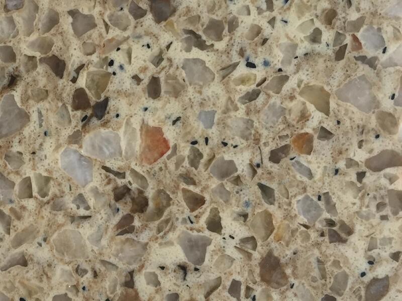 Brown Grain Quartz stone WPD179T (3)