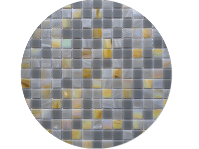 WPM-G19 Small Brick Mosaics Multicolor Glass Mosaic Tiles