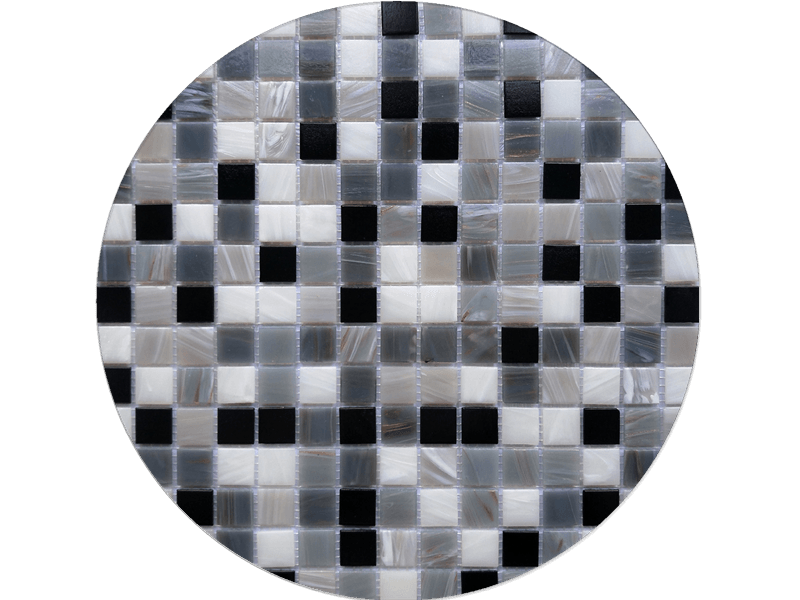 WPM-G21 black and white glass mosaic tile (4)