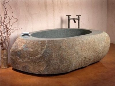 WPBT001 Custom Freestanding Bath Tub Natural Stone White Solid Marble Bathtub