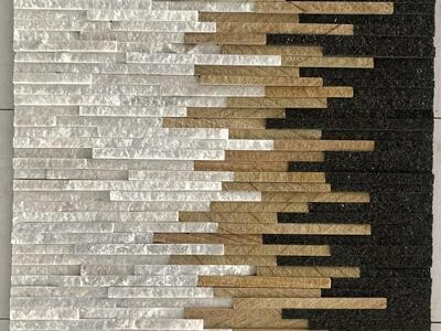 WP-CS7 Rusty & White Slate Quartzite Stone Veneer Outdoor Wall Tiles Factory