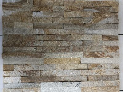 WP-CS10 Exterior Wall Natural Stone Cladding Quartzite Ledgestone Veneer