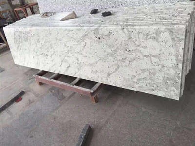 Andromeda White Granite Stone Classic Kitchen Natural Granite Panel Countertop