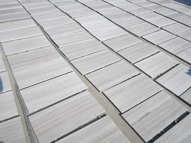 Wooden White Marble Real Marble Tiles (3)