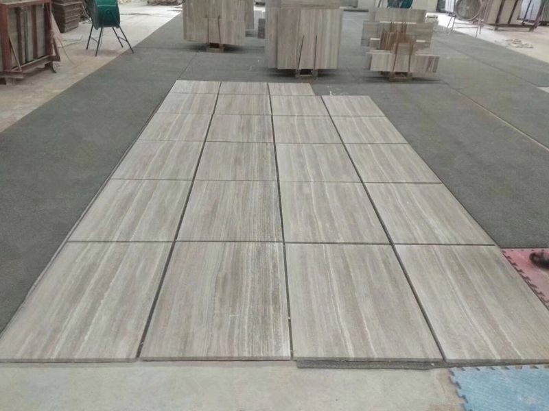 Wooden White Marble Real Marble Tiles (7)