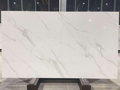 WPYH1012 Nano Crystallized Glass Stone White Artificial Marble For Countertops