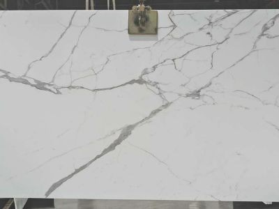 WPYH1041 Wholesale Volakas Artificial Kitchen Wall Marble Nano Glass Stone