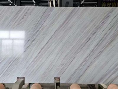 WPYH1065 Nano Glass Stone Straight Volakas Artificial Marble Slabs On Sale