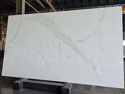 WPYH1073 Nano Crystallized Glass Stone White Marble For Home Decoration