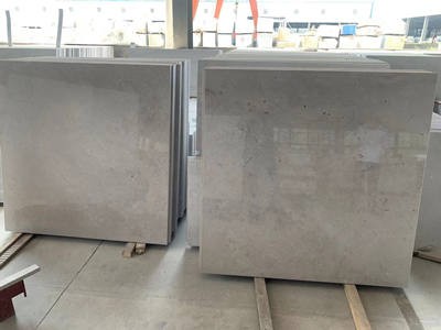 Chinese Polished Travertine White Tiles For Wall And Floor Cladding Stone